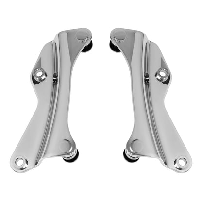 Chrome 4 Point Docking Hardware for Harley Davidson Touring (2014-2025)