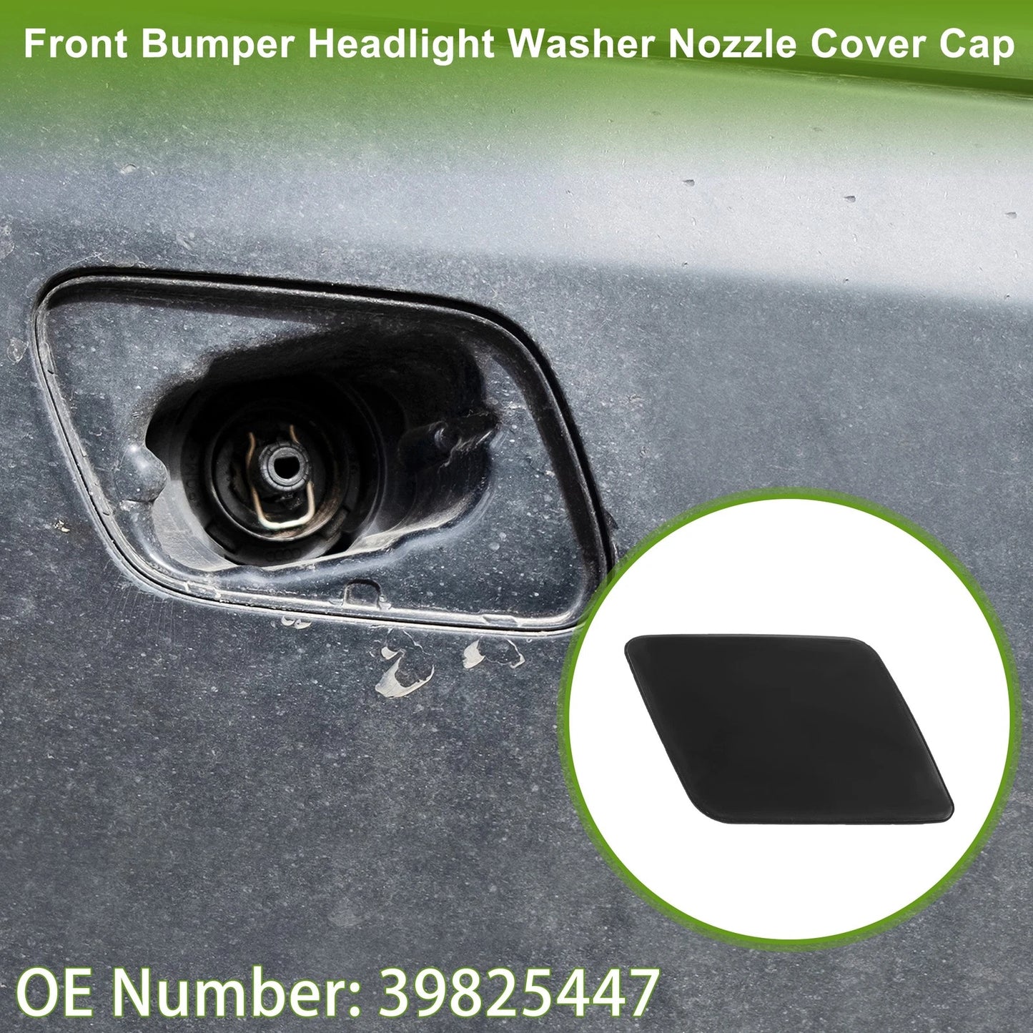 Washer Nozzle Cover for Volvo XC90 (2016-2020) Unpainted