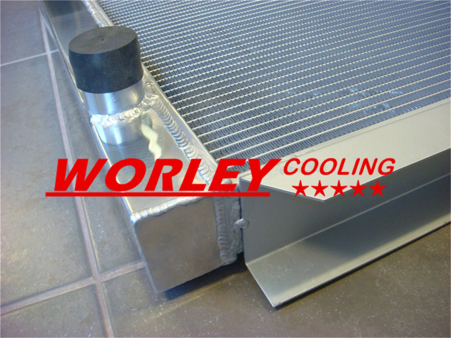 Aluminum Radiator for Holden Kingswood HQ HJ HX HZ Torana LH LX V8 (1971-1980)