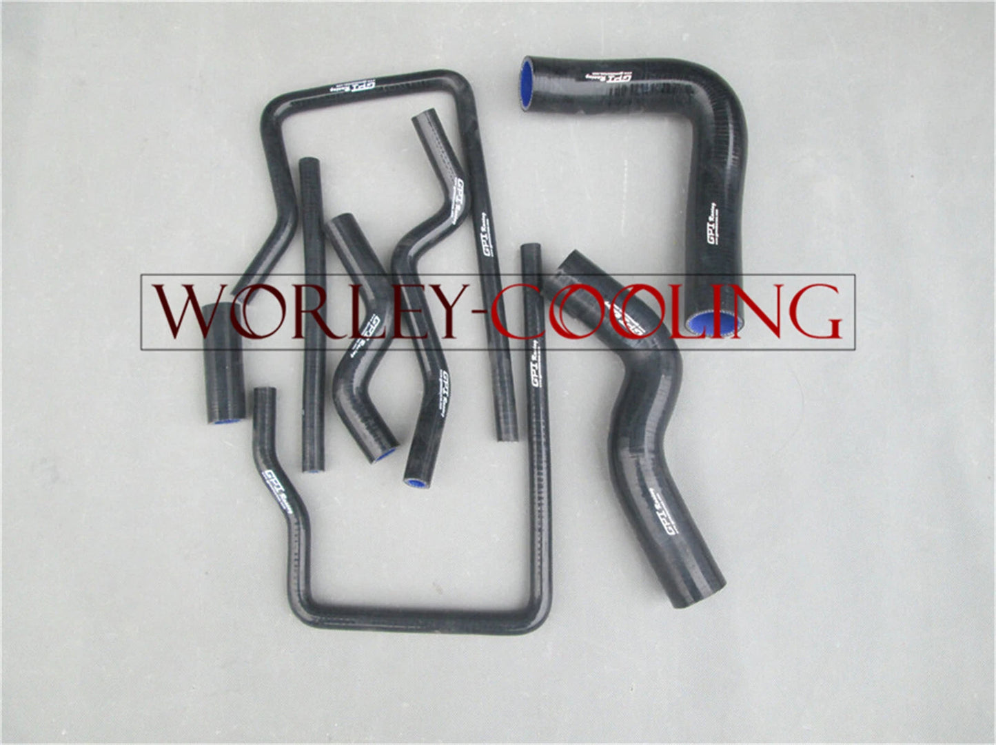 Black Radiator Hose for Subaru Impreza GC8 GF8 EJ20 WRX STI (1992-2000)