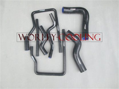 Black Radiator Hose for Subaru Impreza GC8 GF8 EJ20 WRX STI (1992-2000)