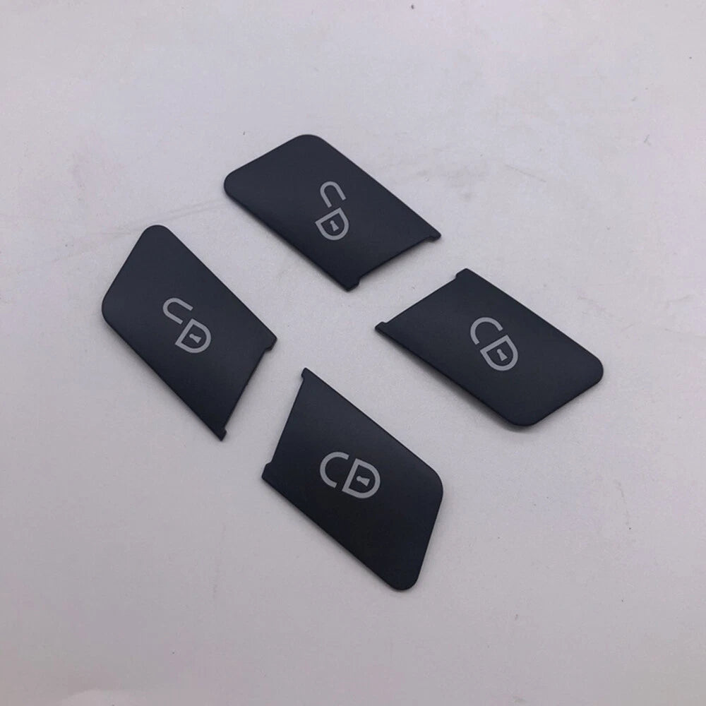 4 x Door Unlock Switch Button Trim Covers for Benz C-Class W204, E-Class W212
