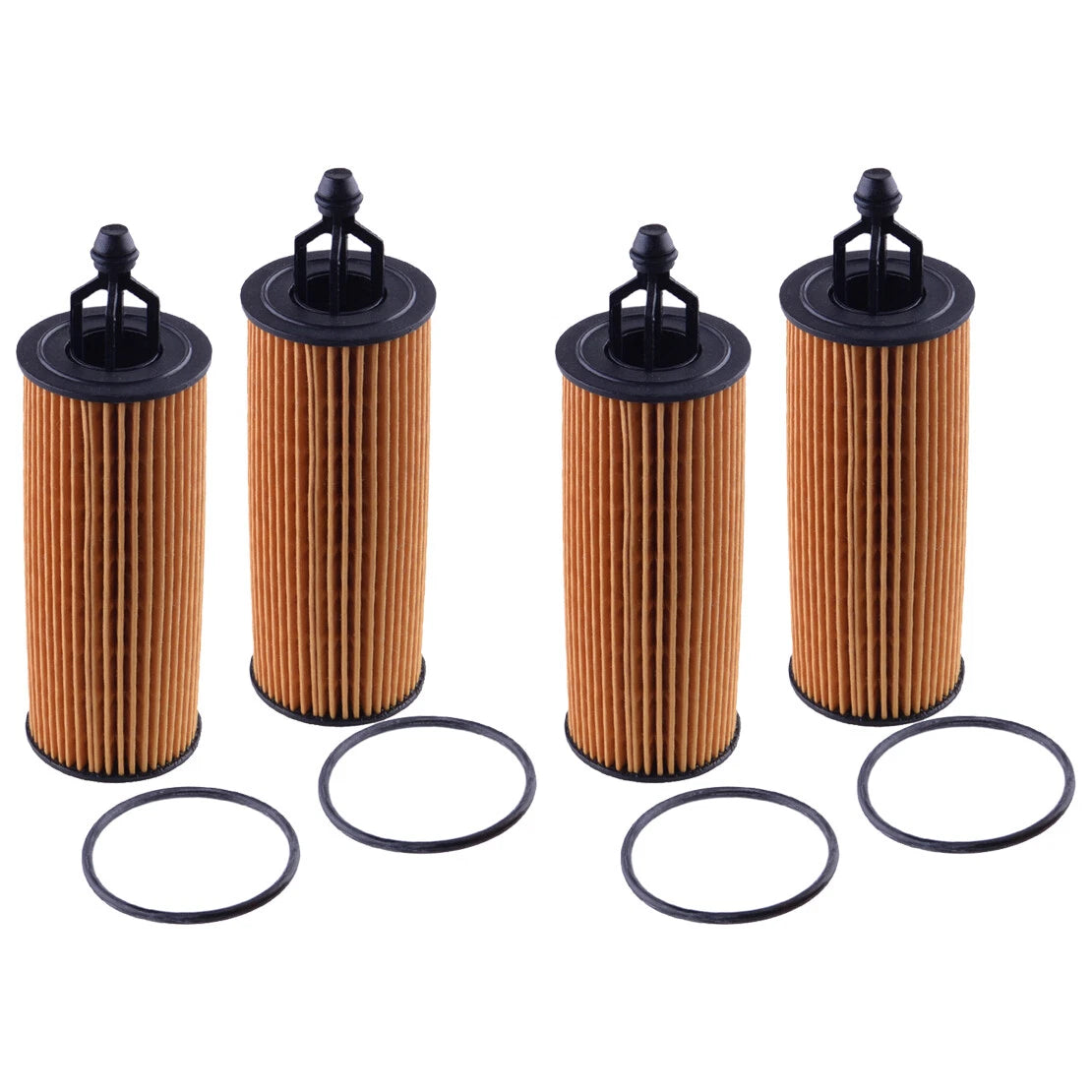 4 x Engine Oil Filters for Jeep Dodge Ram Chrysler 3.2L 3.6L V6 (2011-2023)
