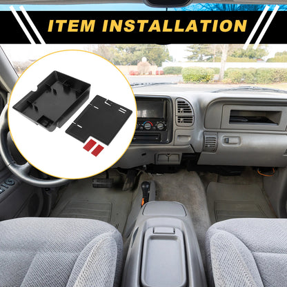 Dash Center Console Organizer Tray for Ford F-150 (2015-2019) Black