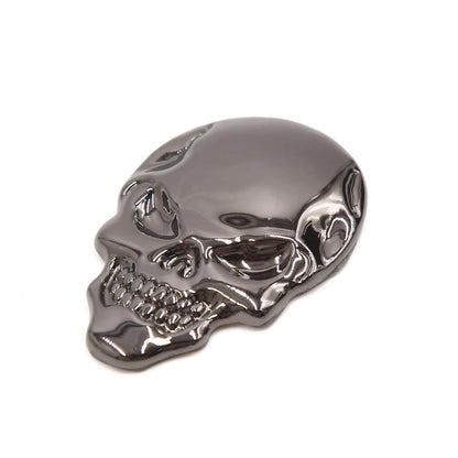 3D Metal Skeleton Skull Emblem Badge Sticker for Car/Motorcycle