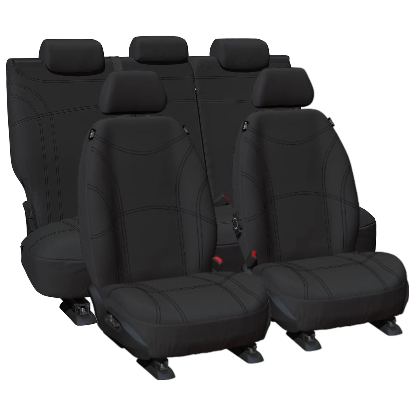 Front & Rear Neoprene Seat Covers for Suzuki Jimny GJ (2019-2024)