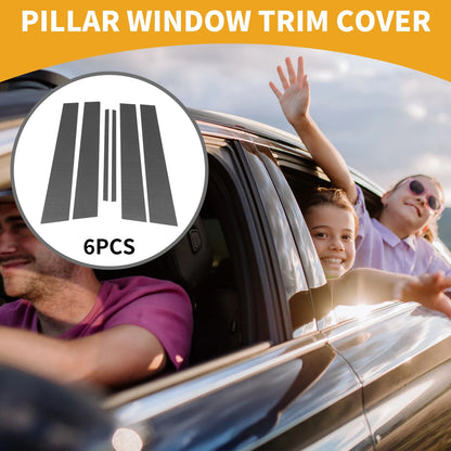 6 Pcs Door Pillar Window Trim for Lexus CT200 CT200h (2011-2017)