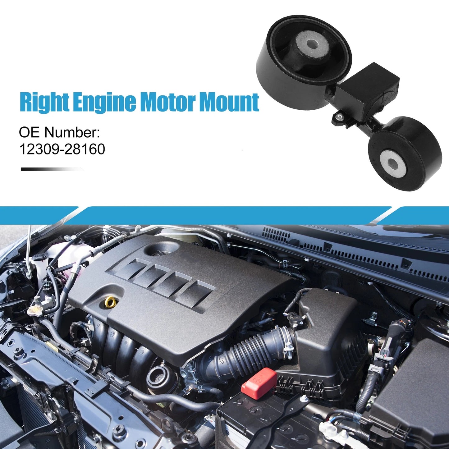 Right Engine Motor Mount Insulator for Toyota Camry (2007-2011)