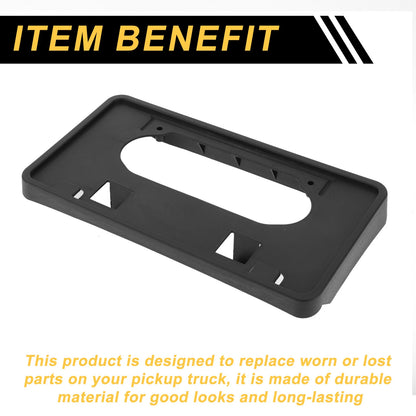 Front Bumper License Plate Bracket for Ford F-150 (2009-2014)
