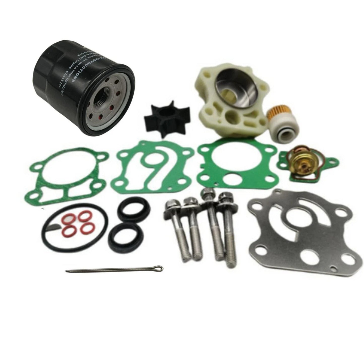 Maintenance Kit for Yamaha 4-Stroke 50HP F50B w/Thermostat