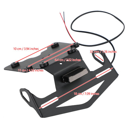 License Plate Holder for Yamaha Tenere 700 / XTZ700 (2019-2021)