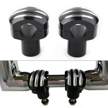 25mm Handlebar Adapter Risers Clamp Mounts for Harley Fatboy