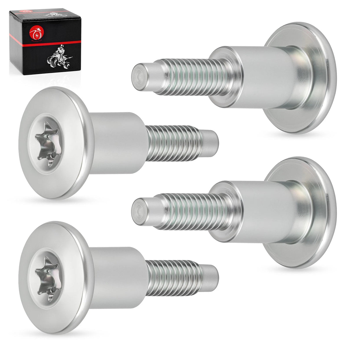 4 x Valve Cover Shoulder Bolts for Polaris RZR (2012–2020)
