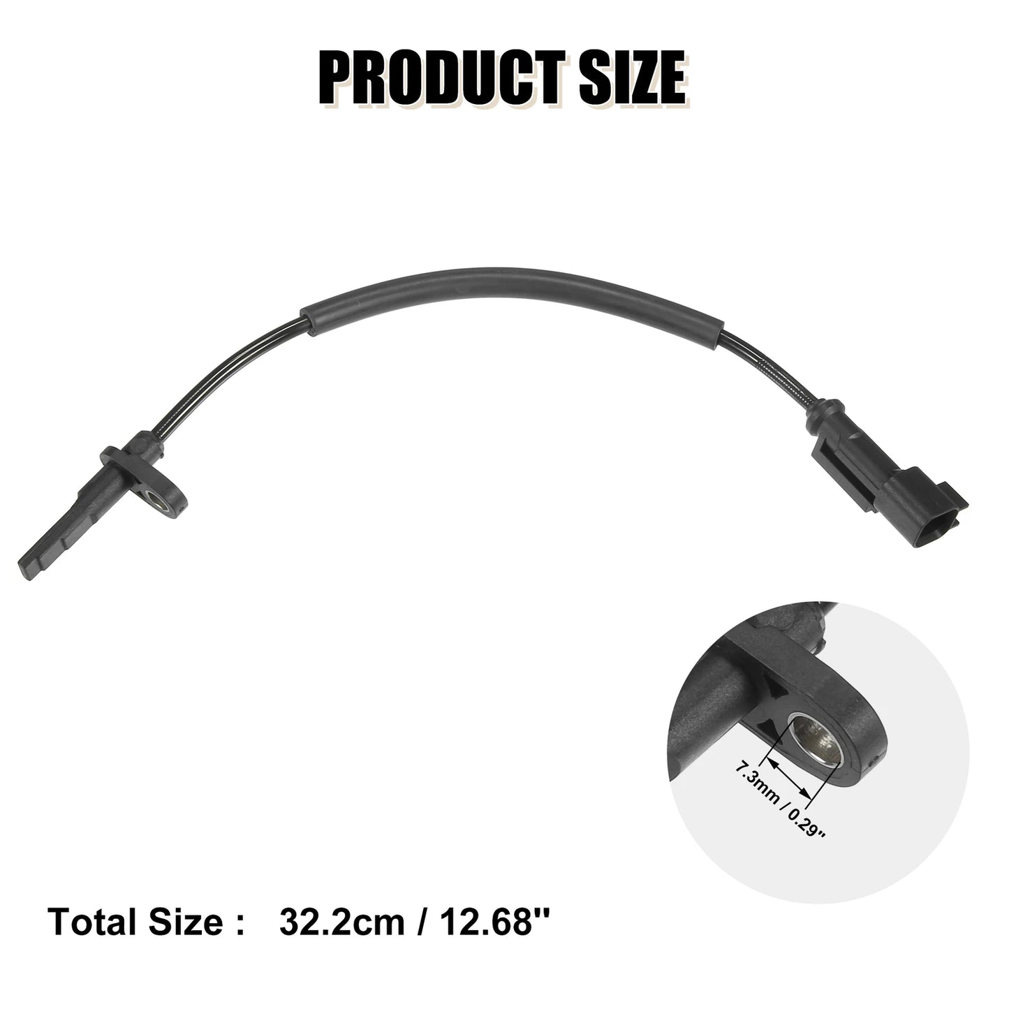 ABS Wheel Speed Sensor Front Left/Right for Ford (BK21-2B372-AC)
