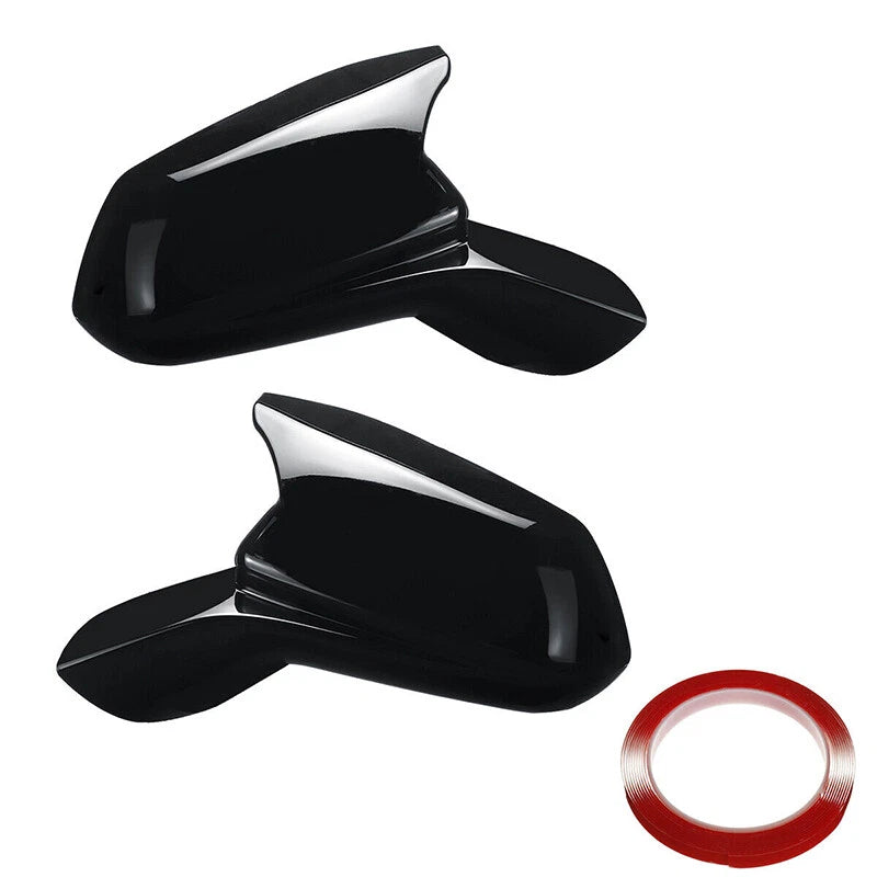 Gloss Black Mirror Covers for Chevy Camaro (2016-2023)