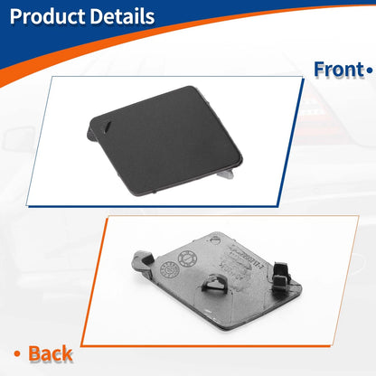 Tow Hook Cover for BMW Front Right Side Bumper Sophisto Grey (2012-2019)