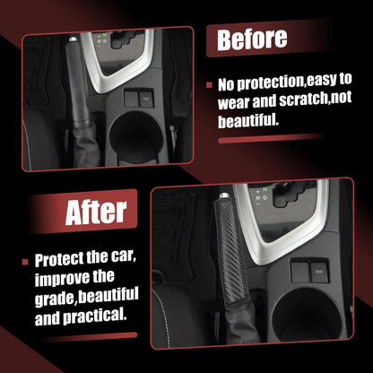 Handbrake Cover Protector Carbon Fiber for Toyota Corolla (2014-2018)