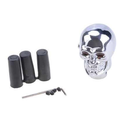 Blue LED Skull Head Gear Shift Knob for Manual Transmission Car