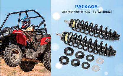 Front Shocks Kit for Polaris Ranger 500/700 XP 700 Crew 700 (2009–2014)