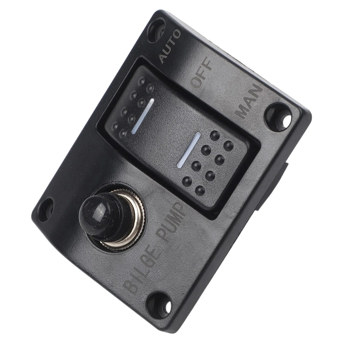 Bilge Pump Switch 12V for Boat with Built-in Fuse Holder