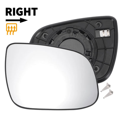 Right Side Heated White Mirror Glass for KIA Ceed (2009-2012)