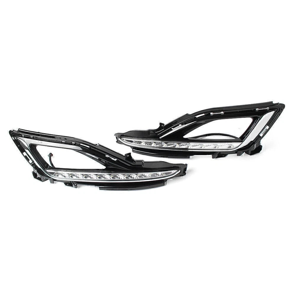 1 Pair LED Fog Lamp Bezel for Hyundai Sonata (2015-2016)