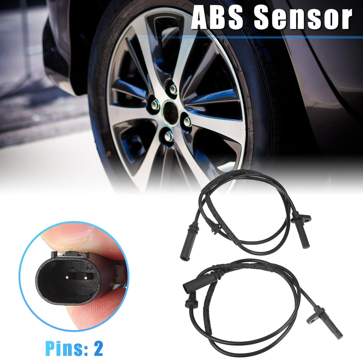 ABS Wheel Speed Sensor (Rear Left/Right) for BMW X6 3.0L
