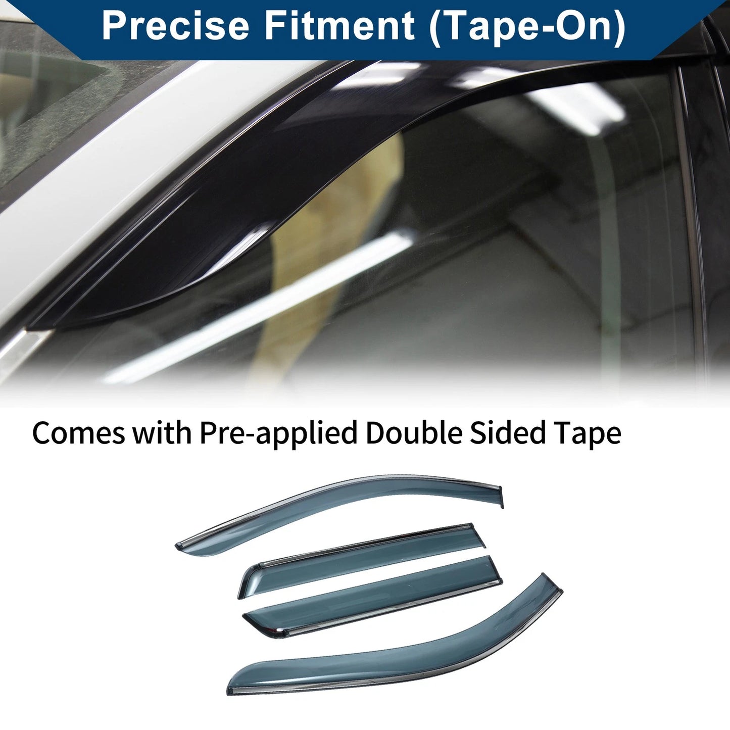 Window Deflectors for Nissan Pathfinder Side Vent Visors (2021-2022)