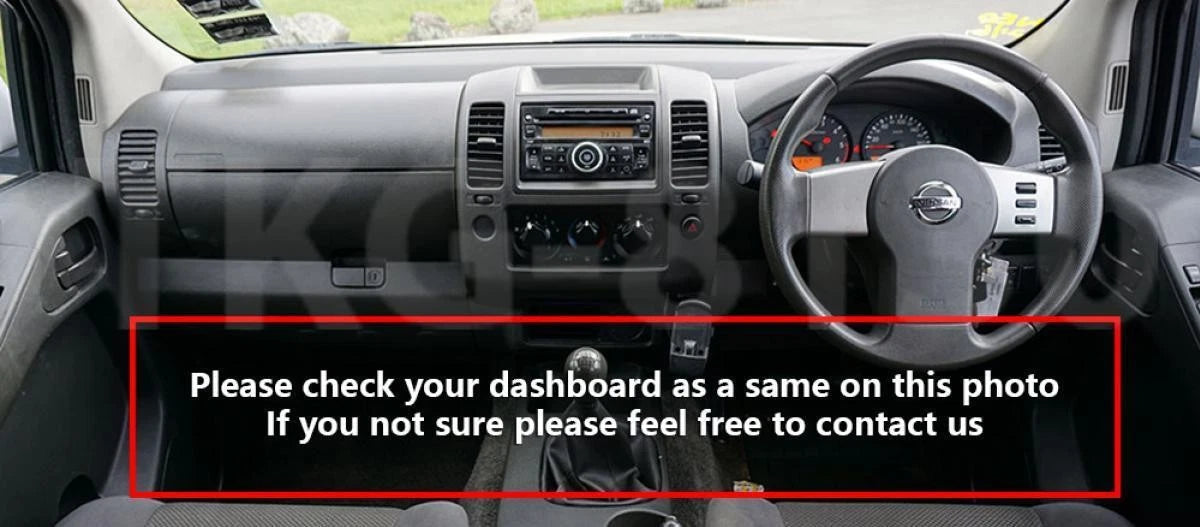 Dashboard Mat Cover for Nissan Navara D40 (2005-2009)
