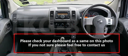 Dashboard Mat Cover for Nissan Navara D40 (2005-2009)
