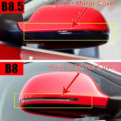 Dynamic Blinker Mirror Light LED Turn Signal for Audi A3 S3 A4 A5 Q3 (2013-2020)