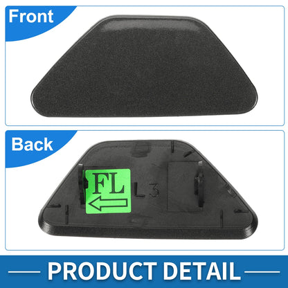 Front Left Washer Nozzle Cover for BMW 528i (2011-2016) Gray