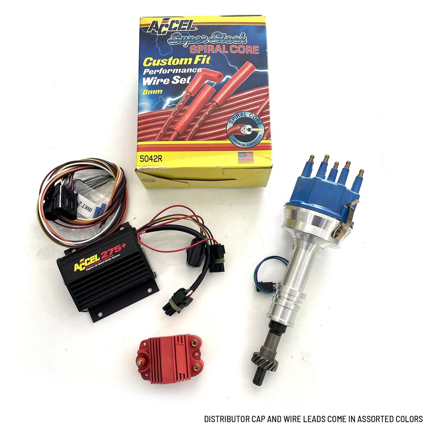Accel 275+ CDI Ignition Box & Wire Leads for Ford 289 302 Windsor (1962-1995)