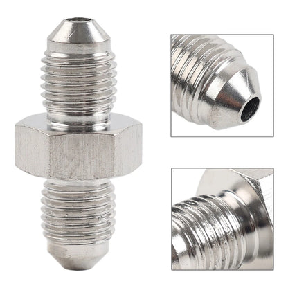 Stainless Steel Brake Fittings Adapter for AN-3 Metric Car 3/8-24 UNF
