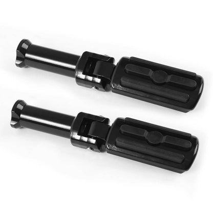 Rear Footpegs Bracket Black for Harley Softail Deluxe Fat Boy (2018-2025)