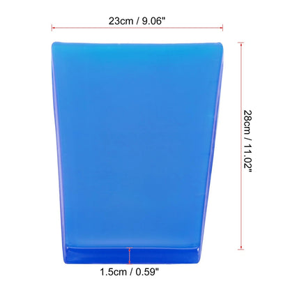Seat Gel Pad Shock Absorption Mat Soft Cushion Blue for Motorcycle