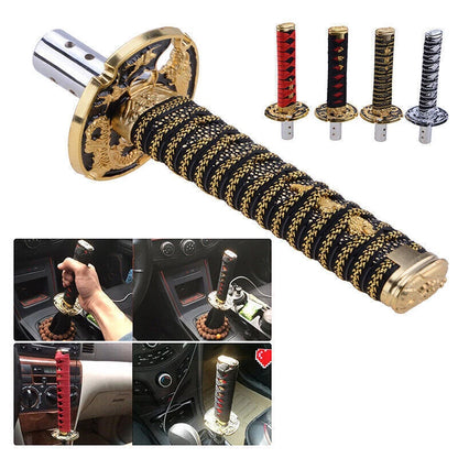 15cm Samurai Sword Shift Knob for Universal Shifter with 3 Adapters