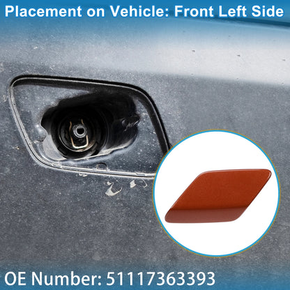 Front Left Washer Nozzle Cover for BMW 428i (2014-2016) - Red Cap