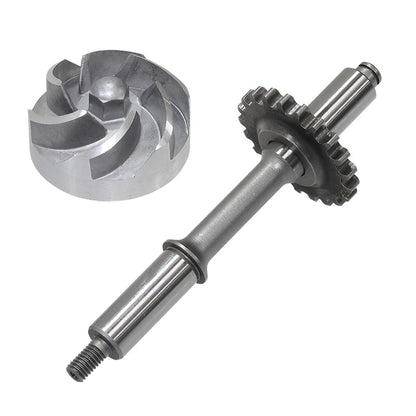 Water Pump Impeller & Shaft for Kawasaki 650, 700 & 750 ATV & UTV (2002–2023)