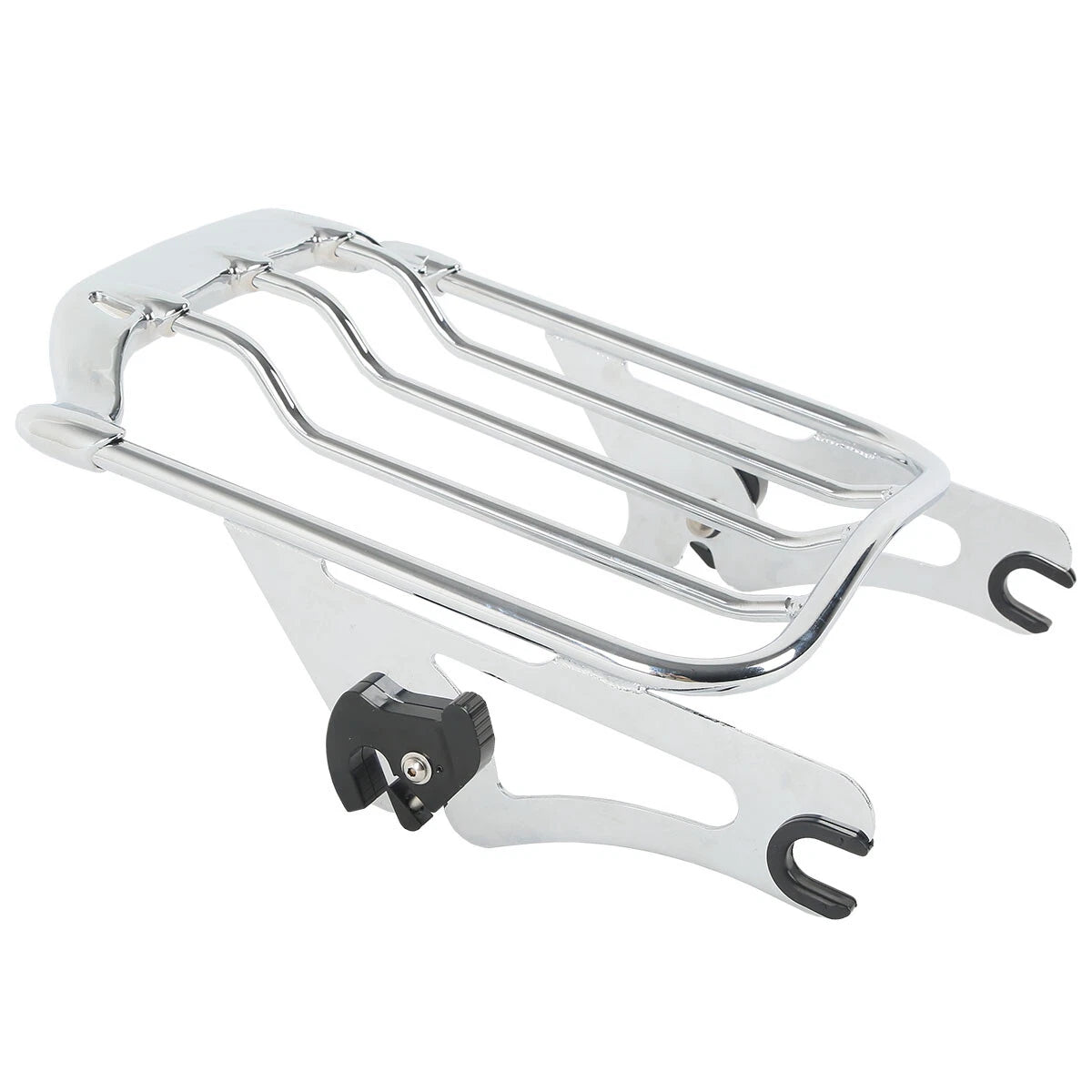 Chrome Two Up Luggage Rack for Harley Touring FLHR FLTR (2009-2022)