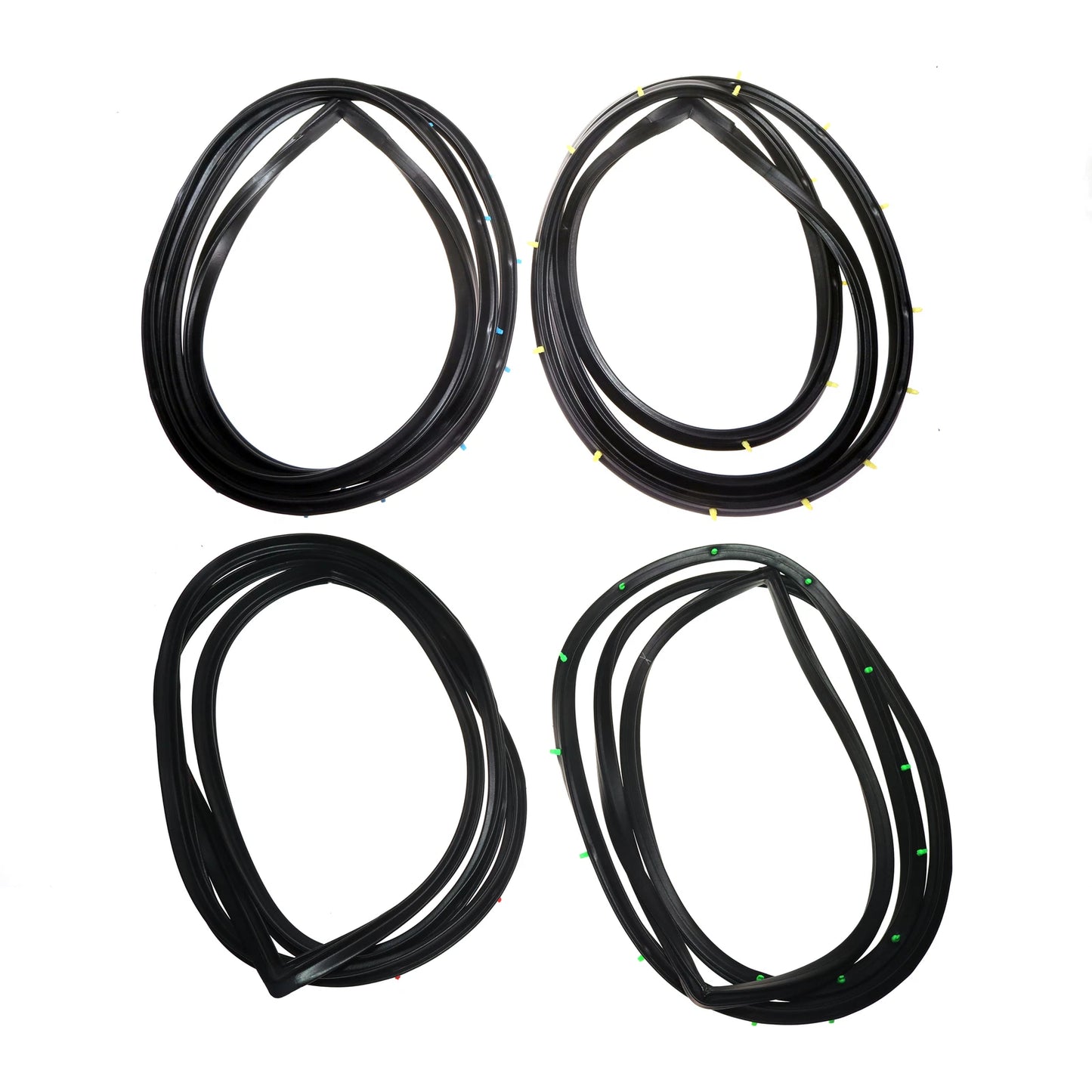 Rear Door Weatherstrip Seal Set for Toyota Crown S50 MS50 MS55 RS50 1967-1971