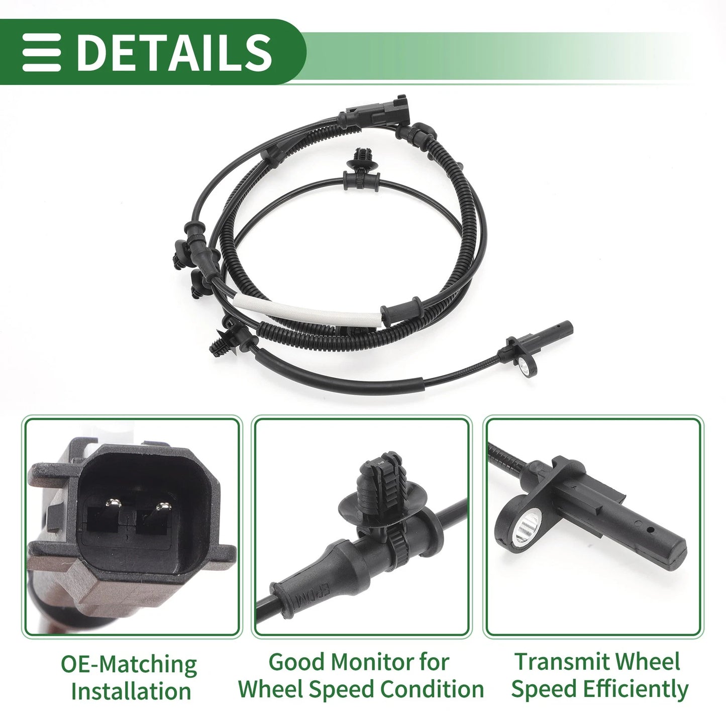 ABS Wheel Speed Sensor for Ford F150 (2017-2020) Rear Right