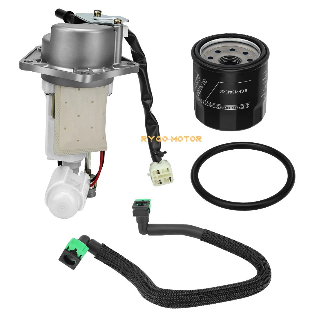 Fuel Pump & Hose & Oil Filter Kit for KAWASAKI Versys 650 KLE650 (2007–2014)