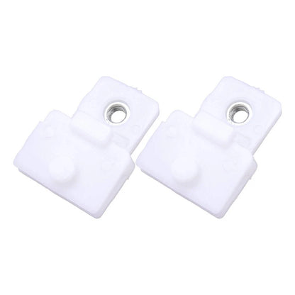 2 x White Door Glass Rail Clips for Isuzu D-Max Rodeo Holden Colorado