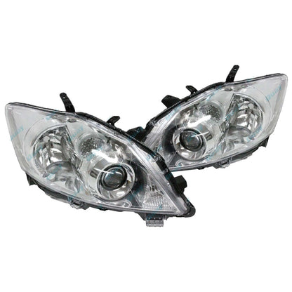 LH & RH Non-Xenon Replacement Headlights Pair for Toyota Corolla 2009-2012