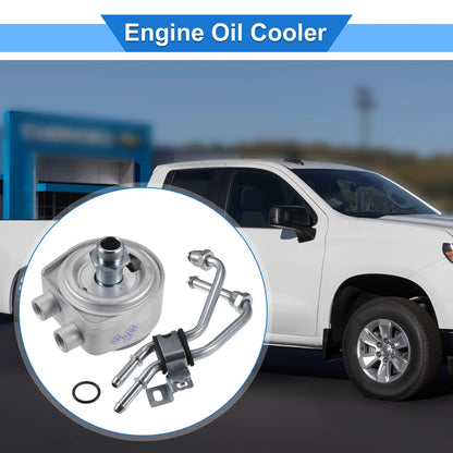 Engine Oil Cooler with Seals Bolt for Chevrolet Camaro