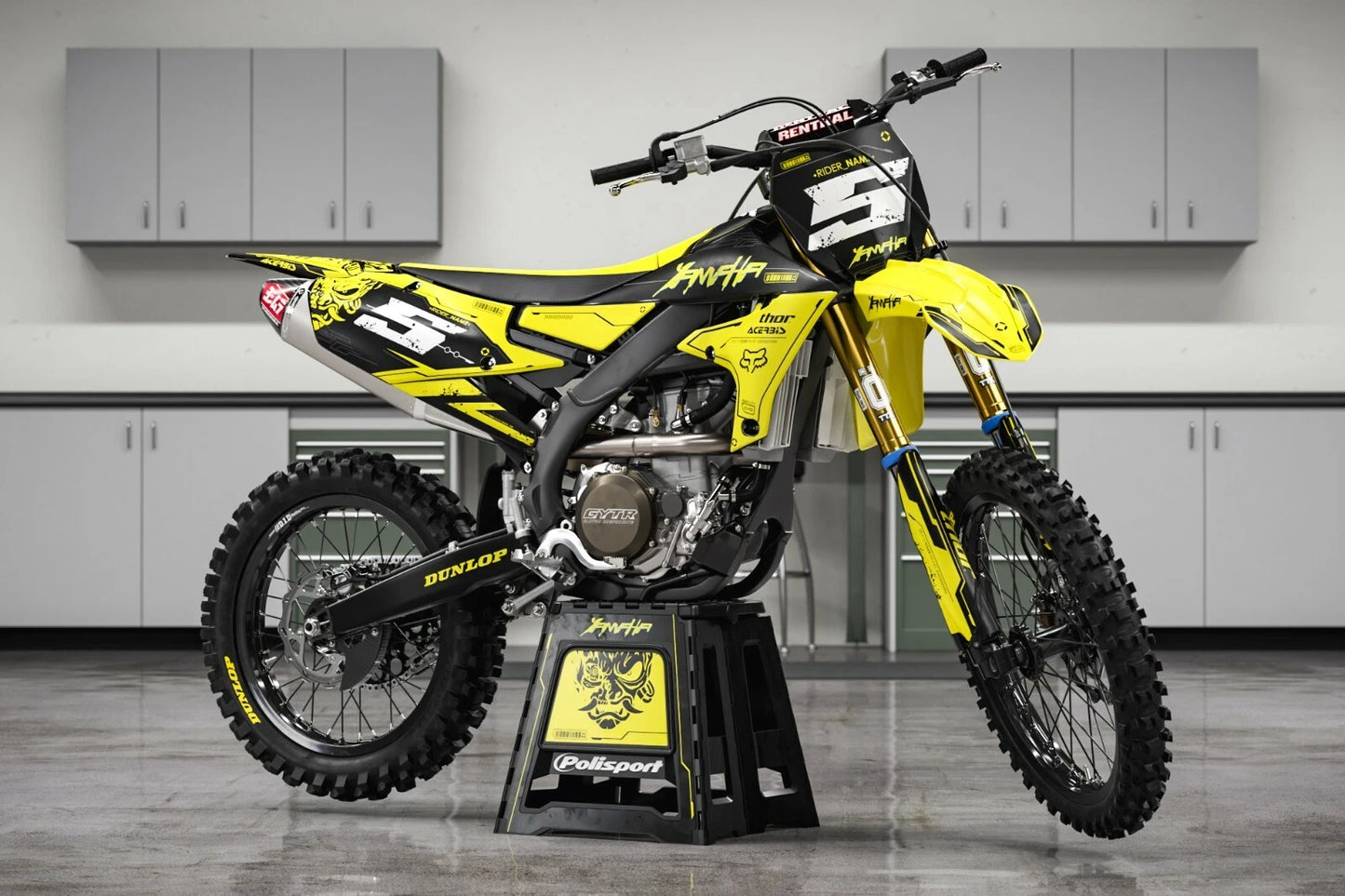 Graphics Full Kit for Yamaha TTR 50 CITY STYLE Decals Dirt Bike