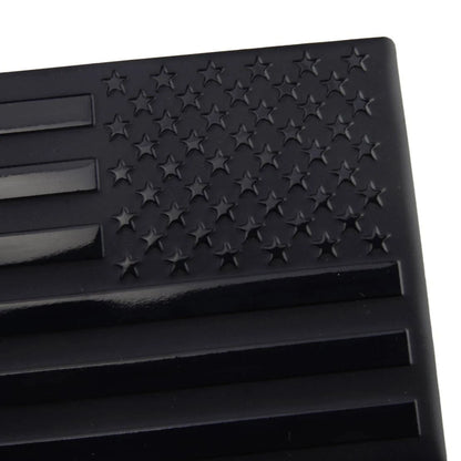 Black USA American Flag Car Trunk Emblem Badge Universal