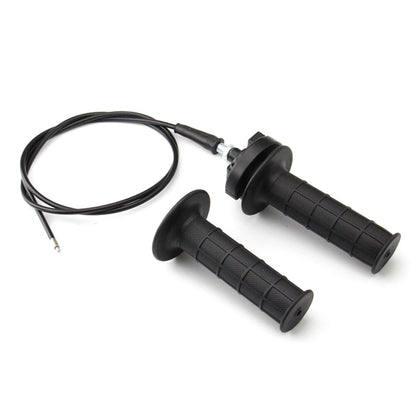 7/8" Motorcycle Black Handle Throttle Clamp Grip
