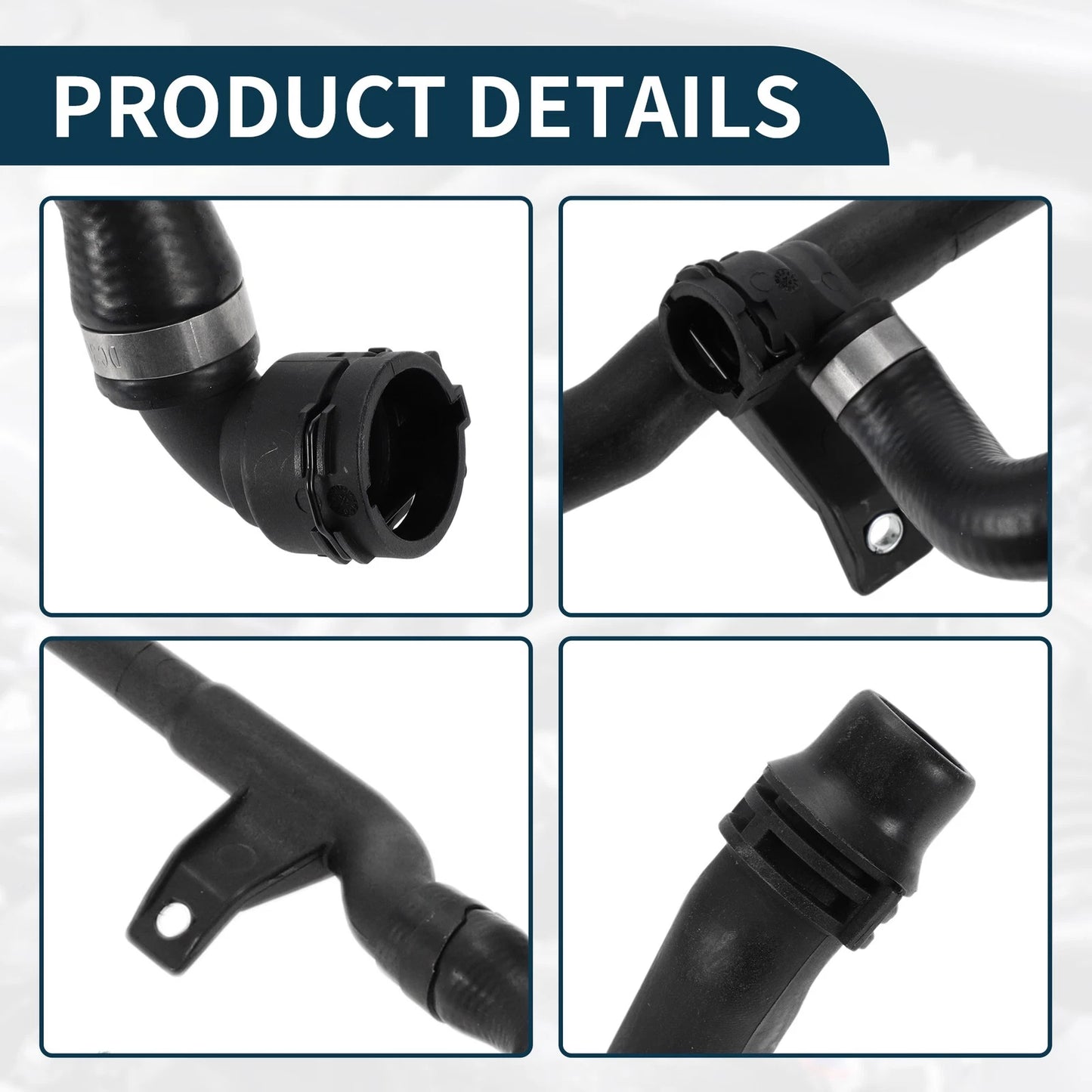 4-Way Water Hose Assembly for BMW 335i 3.0L (2007-2010)